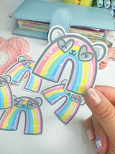 Load image into Gallery viewer, Rainbow Panda Sticker