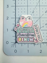 Load image into Gallery viewer, Coconut Bookstack Magnetic Clippie