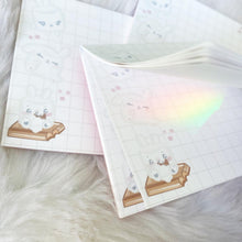 Load image into Gallery viewer, Chubbie Bunnies Memo Pad - 20 Sheets