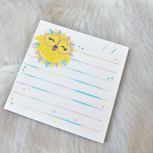 Load image into Gallery viewer, Goldie Sunshine Memo Pad - 20 Sheets