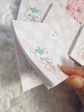 Load image into Gallery viewer, Disco Beary Memo Pad - 20 Sheets

