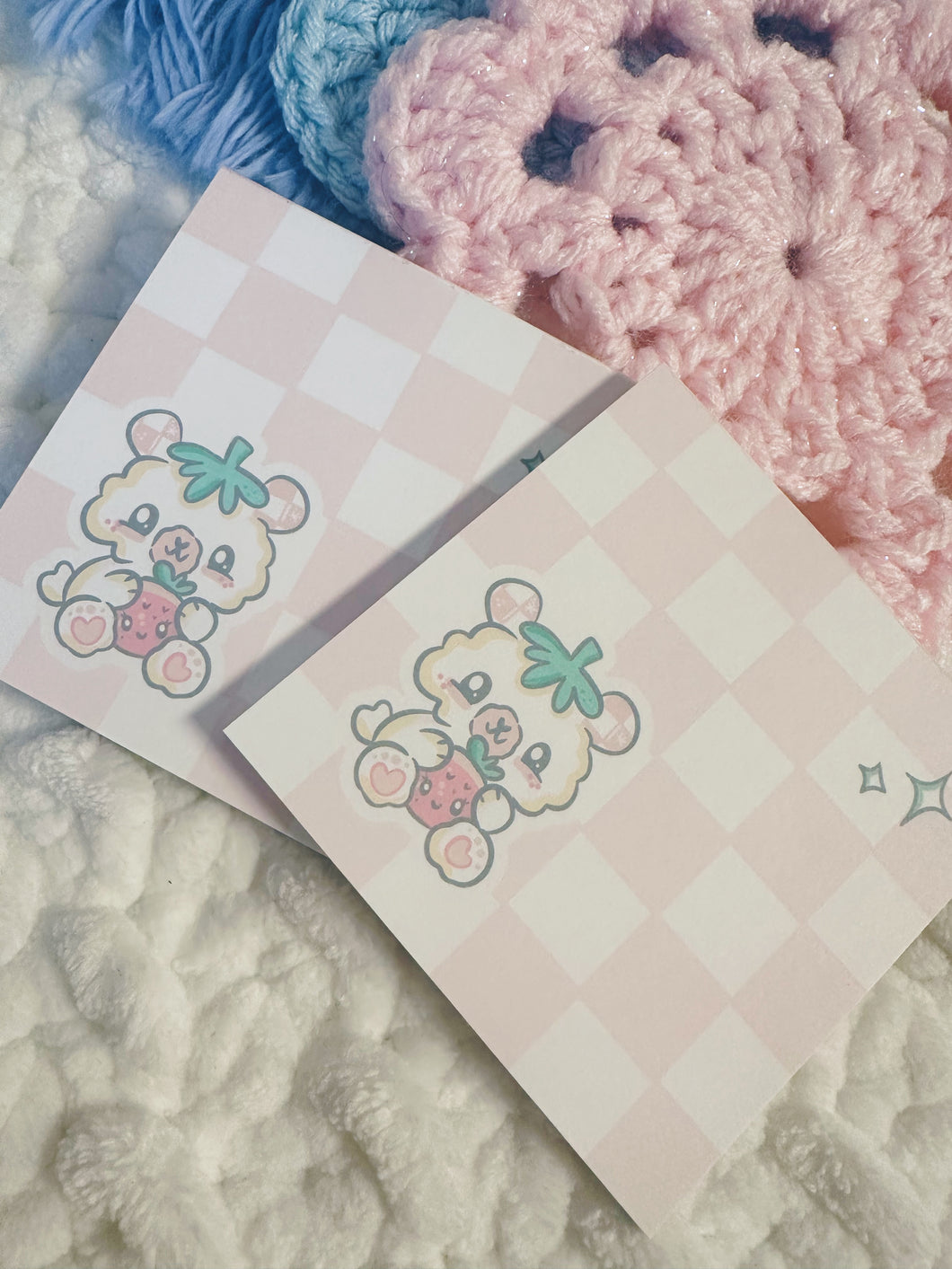 Disco Beary Memo Pad - 20 Sheets