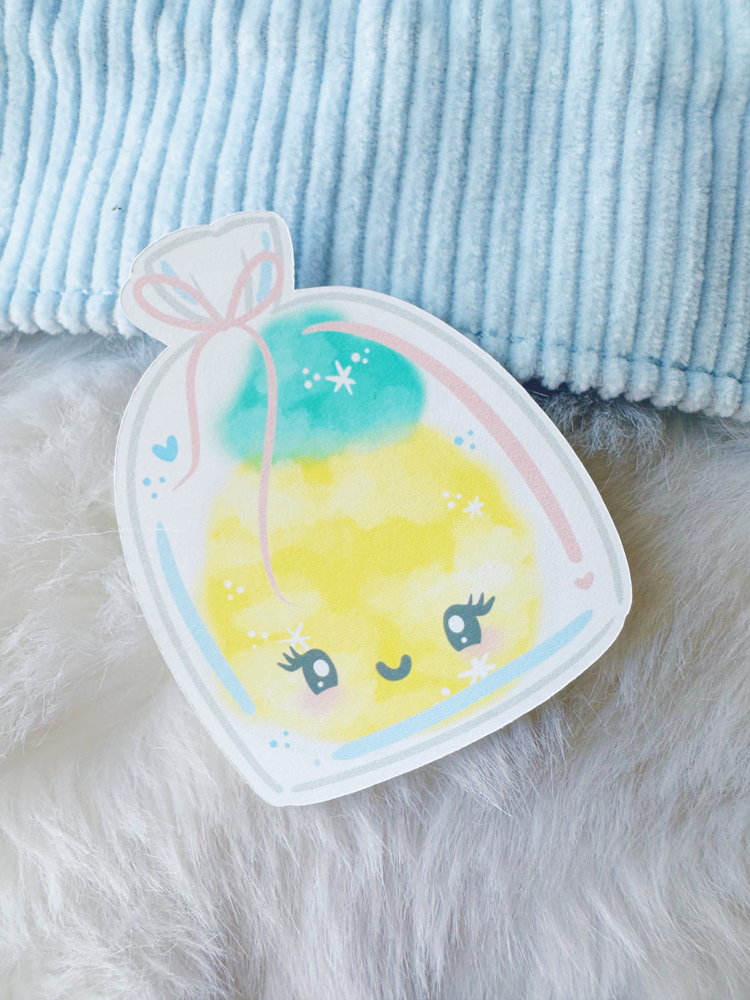 Cotton Candy Bag Piha Sticker