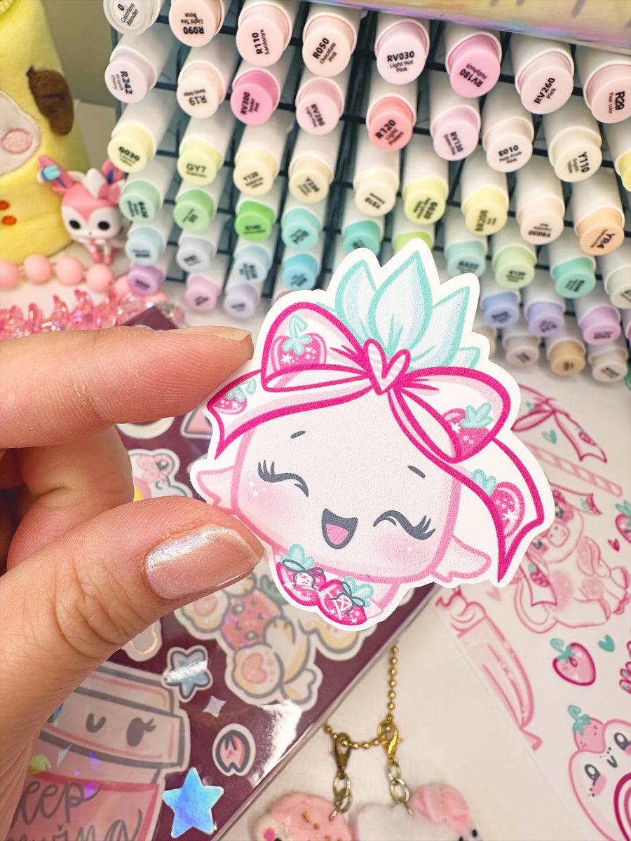 Pihaaloha Strawberry Milkshake Sticker – hernameisSavvy