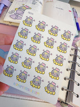 Load image into Gallery viewer, Angry Dandelion Sticker Sheet

