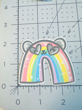 Load image into Gallery viewer, Rainbow Panda Sticker

