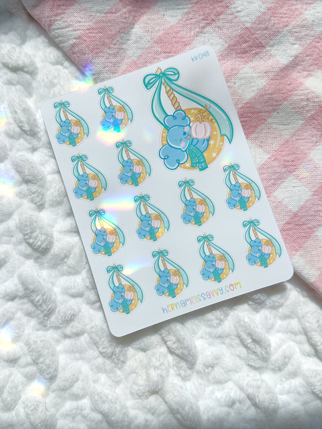 KK048 - Swinging Tire Kohei Sticker Sheet