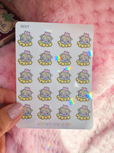 Load image into Gallery viewer, Crying Dandelion Sticker Sheet
