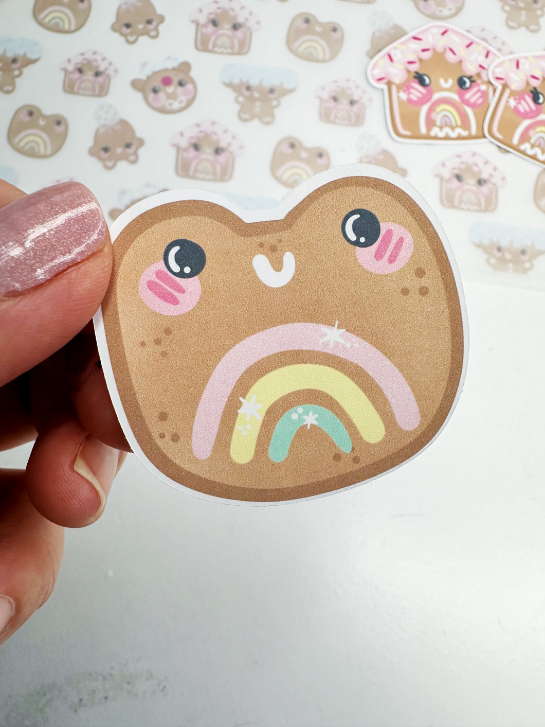 Gingerbread Coconut Sticker