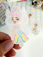 Load image into Gallery viewer, Fairy Mushroom Chibi Sticker
