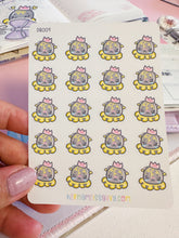 Load image into Gallery viewer, Crying Dandelion Sticker Sheet

