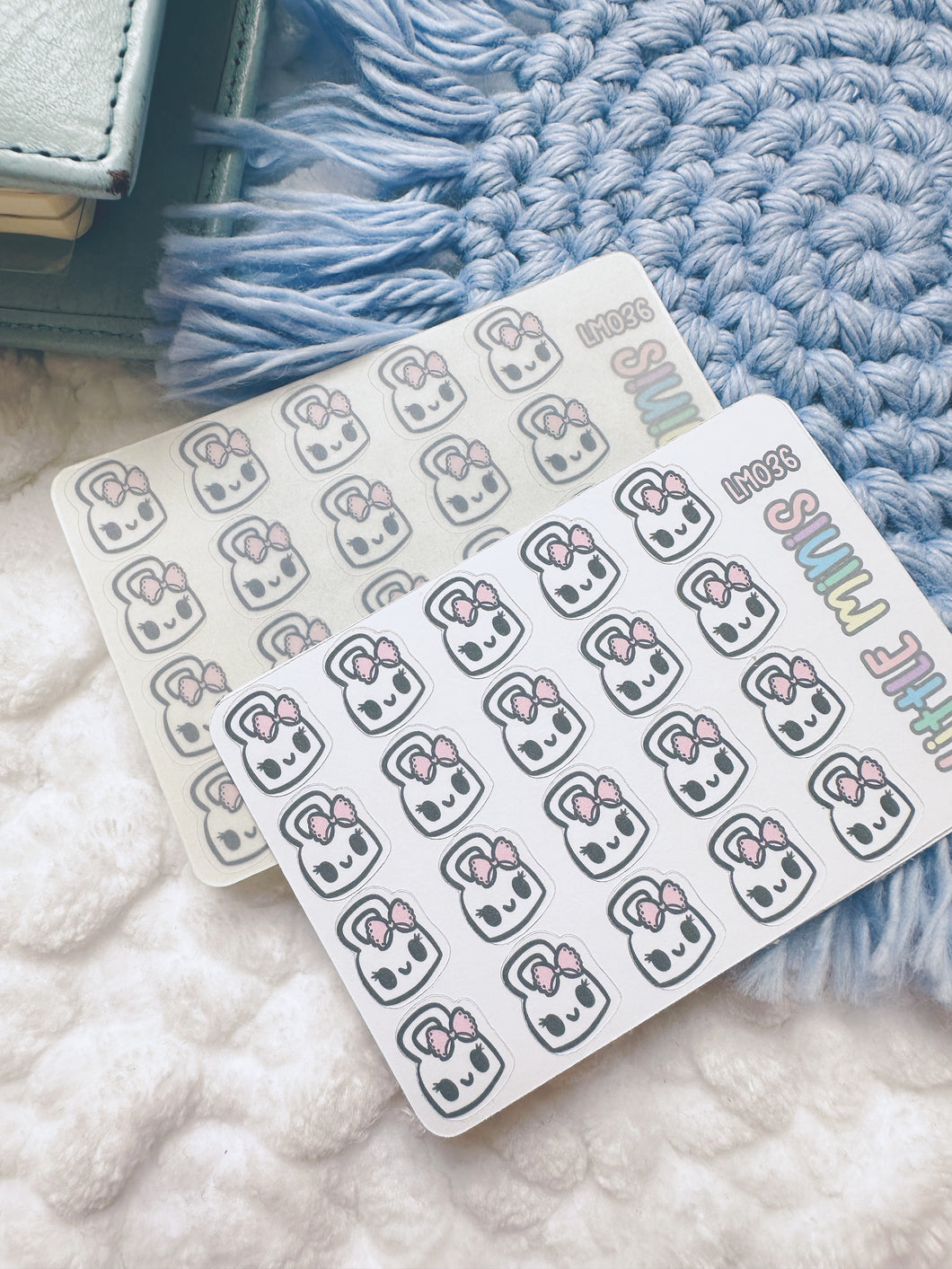 LM036 - Dumbbell Sticker Sheet