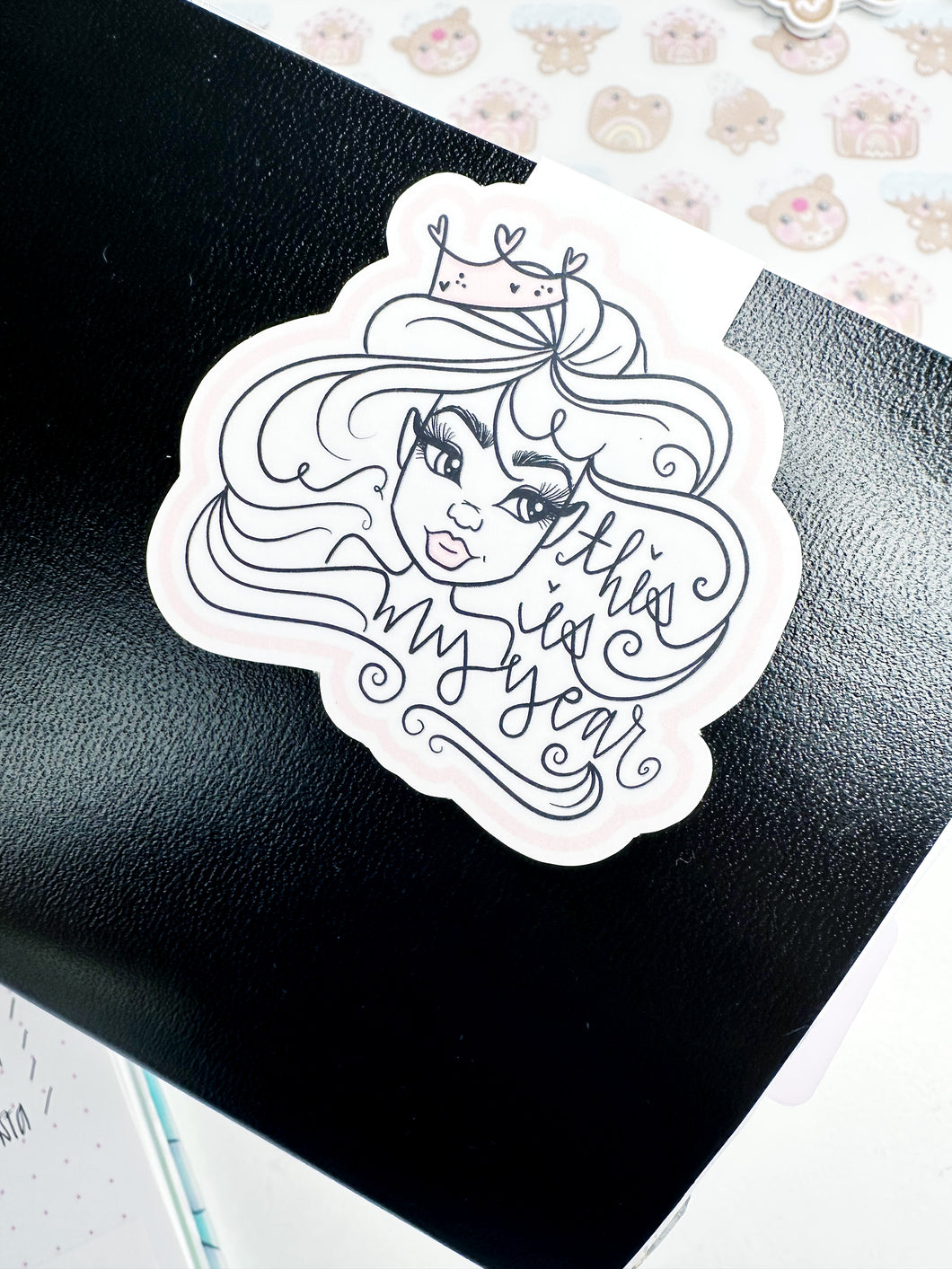 This Is My Year Dollie Magnetic Clippie