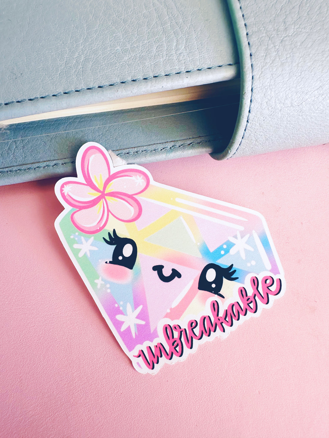 FB004 - Unbreakable Diamond Sticker – hernameisSavvy