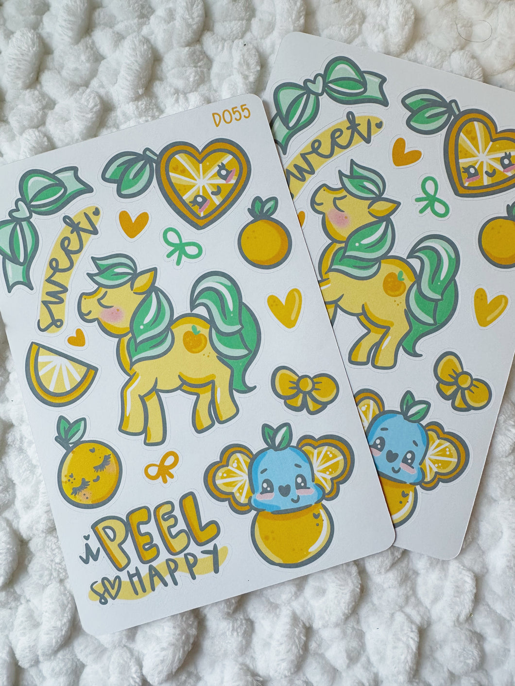 D055 - I'm Peelin' You Sticker Sheet