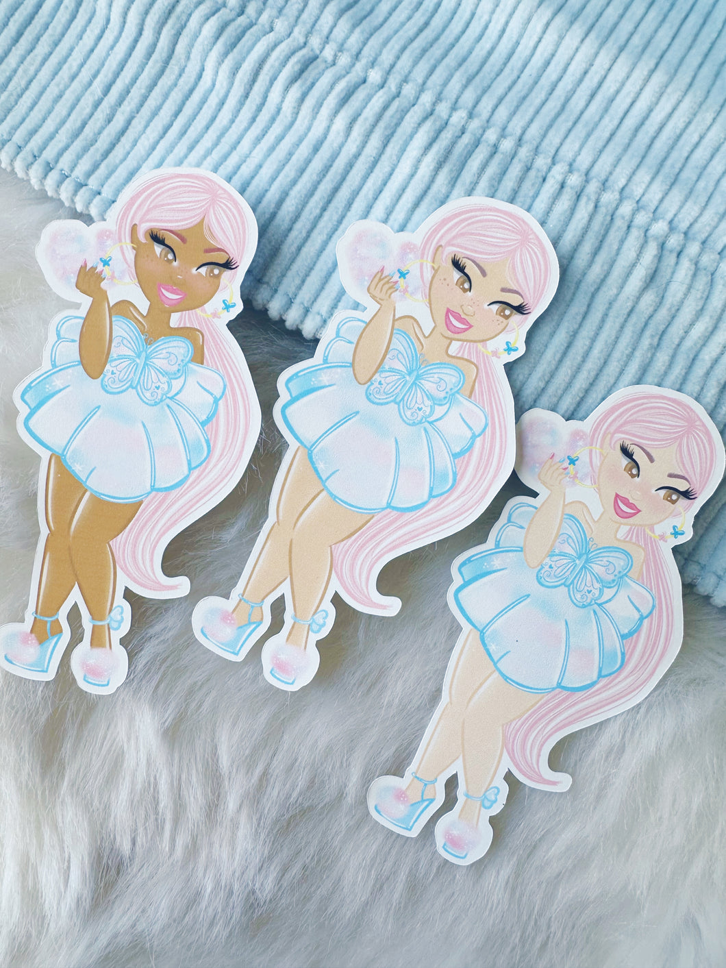 Cotton Candy Dollie Sticker