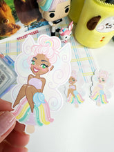 Load image into Gallery viewer, Fairy Mushroom Chibi Sticker
