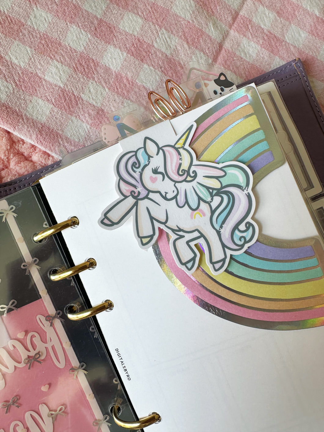 Celebration Alicorn Magnetic Clippie