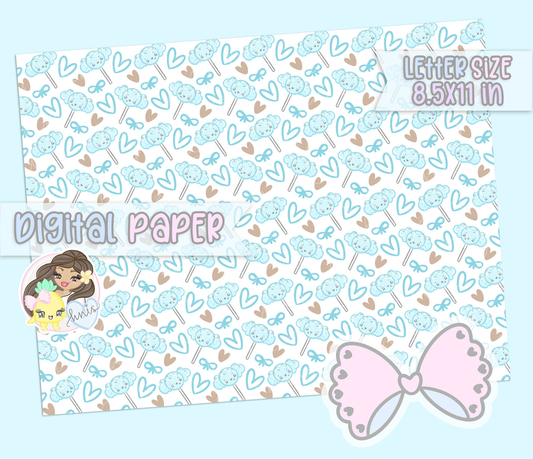 Kohei Cake Pops Digital Paper