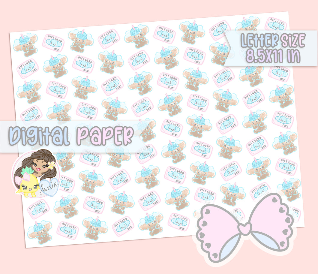 Bearista Kohei Cup Digital Paper