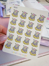 Load image into Gallery viewer, Eye Roll Dandelion Sticker Sheet
