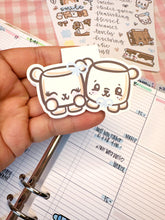 Load image into Gallery viewer, Bear Marshmallow Magnetic Clippie

