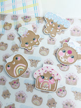 Load image into Gallery viewer, Gingerbread Coconut The Frog Magnetic Clippie
