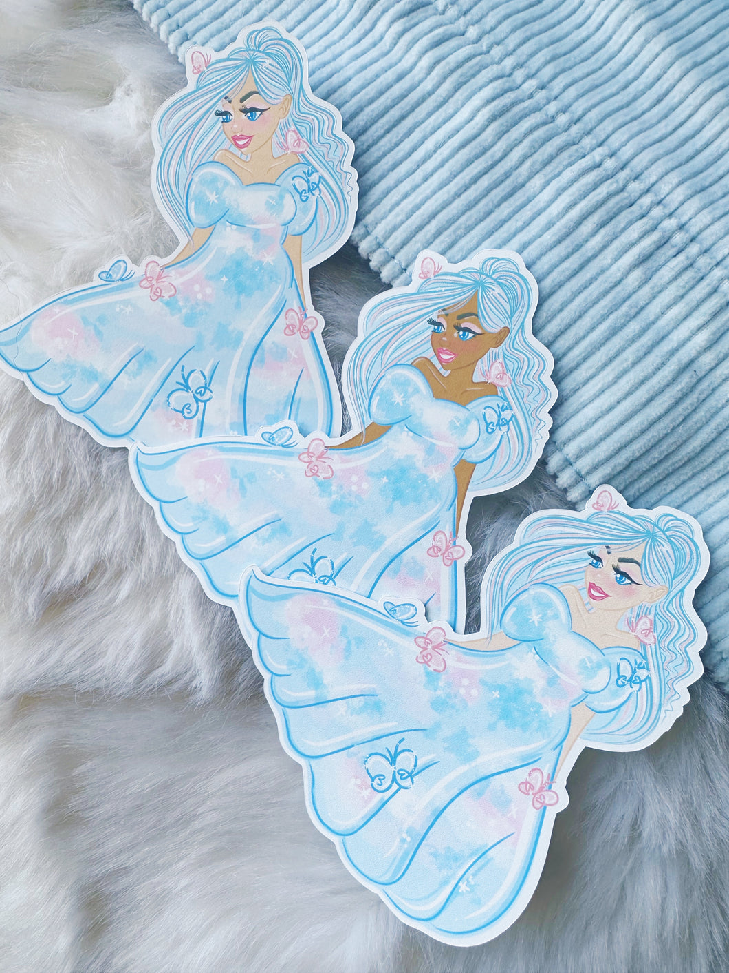 Candy Clouds Princess Dollie Sticker