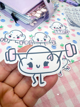 Load image into Gallery viewer, Workout Hope The Cloud Stickers
