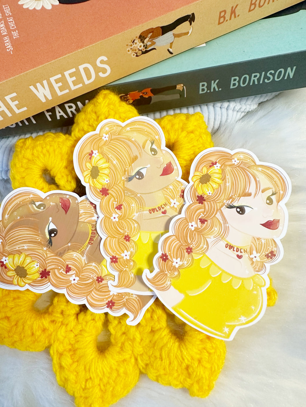 Sunkissed Goodnights Dollie Sticker