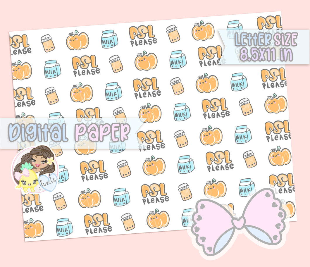 PSL Please Digital Paper