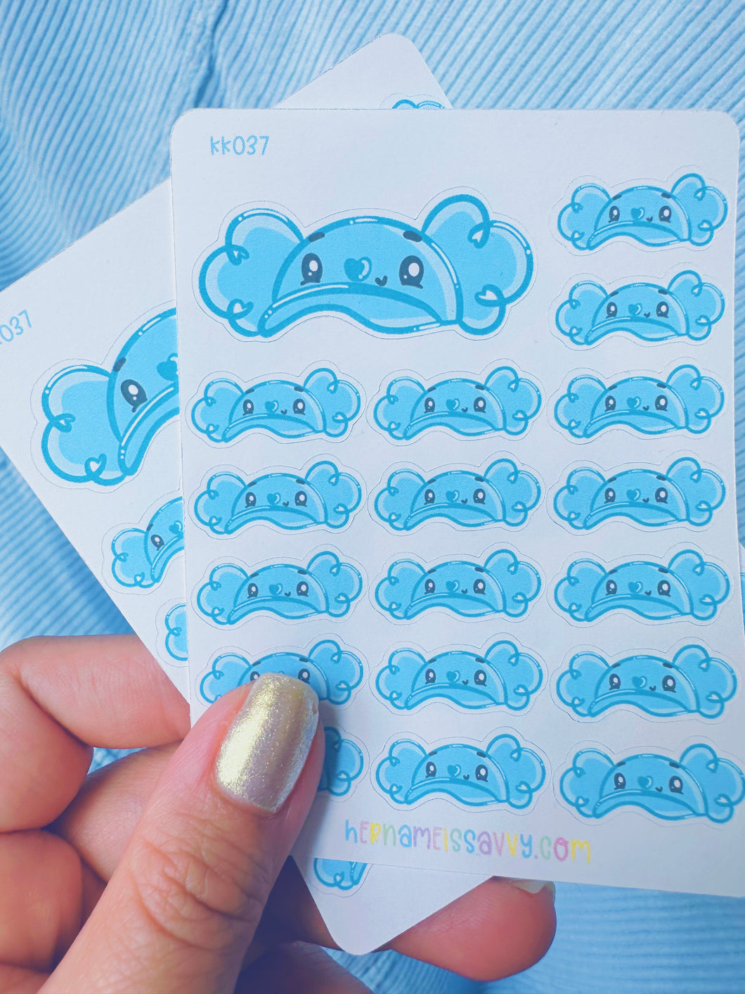 KK037 - Kohei Hat Sticker Sheet