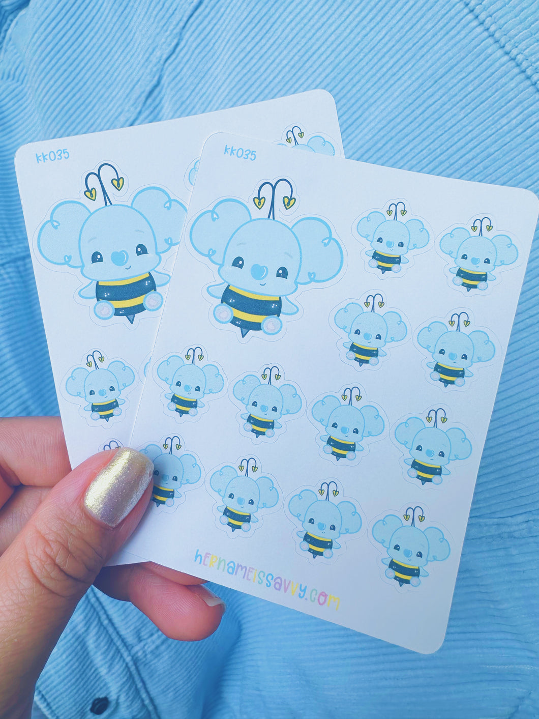 KK035 - Kohei Bee Sticker Sheet