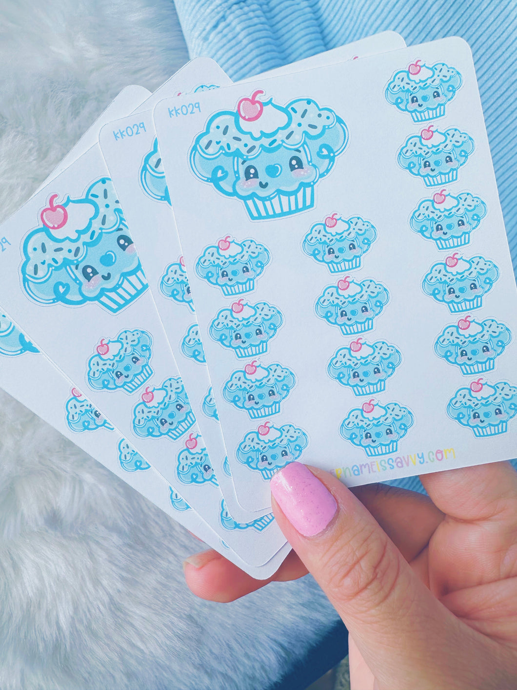 KK029 - Kohei CupCake Sticker Sheet