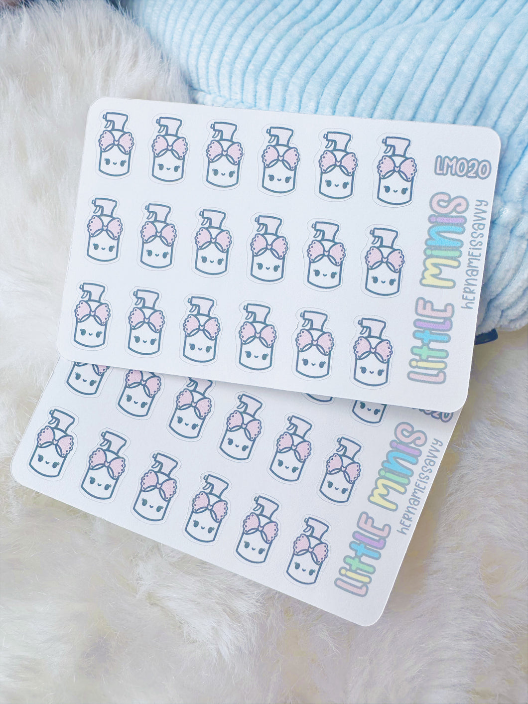 LM020: Spray Bottle Sticker Sheet