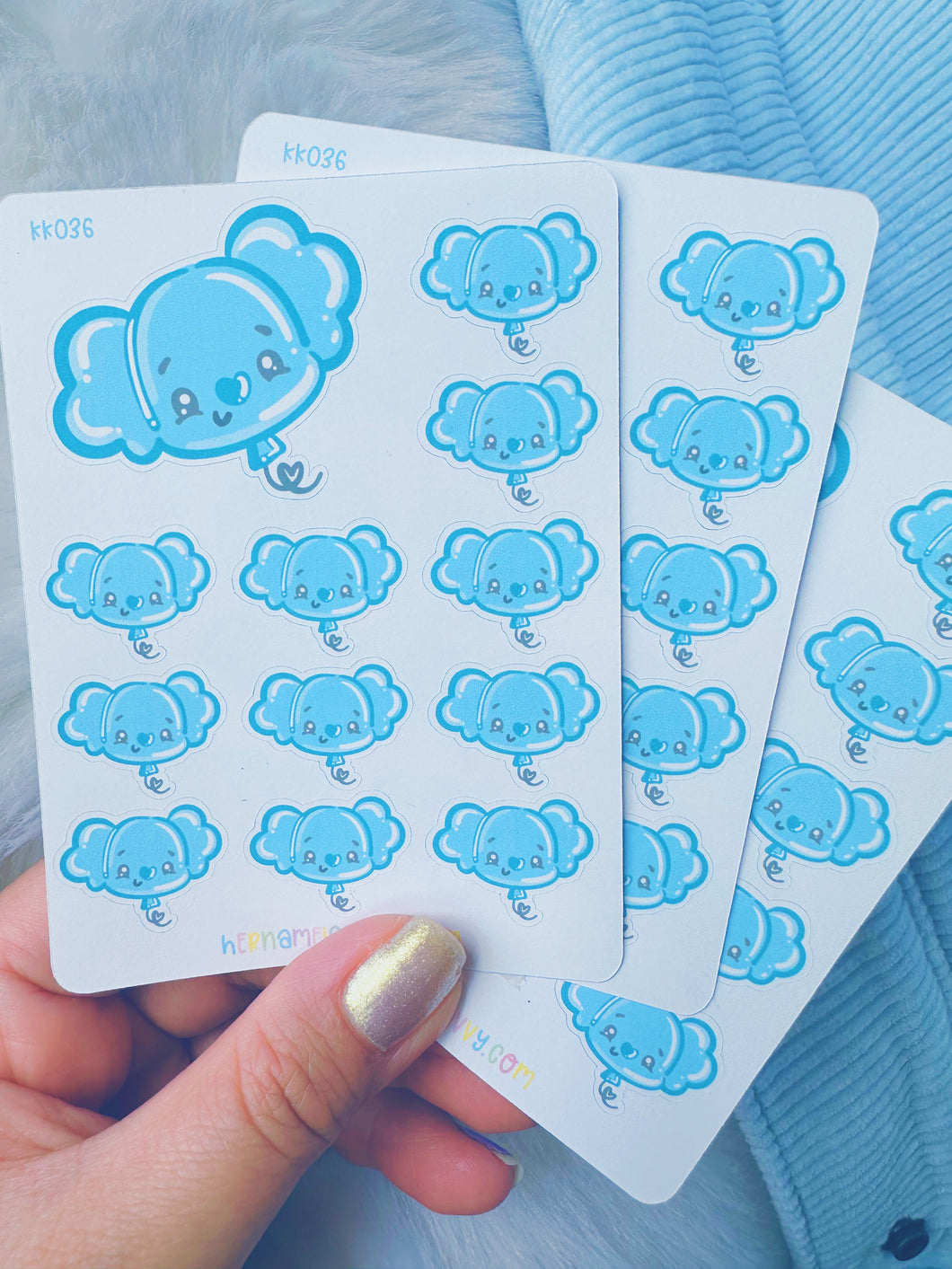 KK036 - Kohei Balloon Sticker Sheet