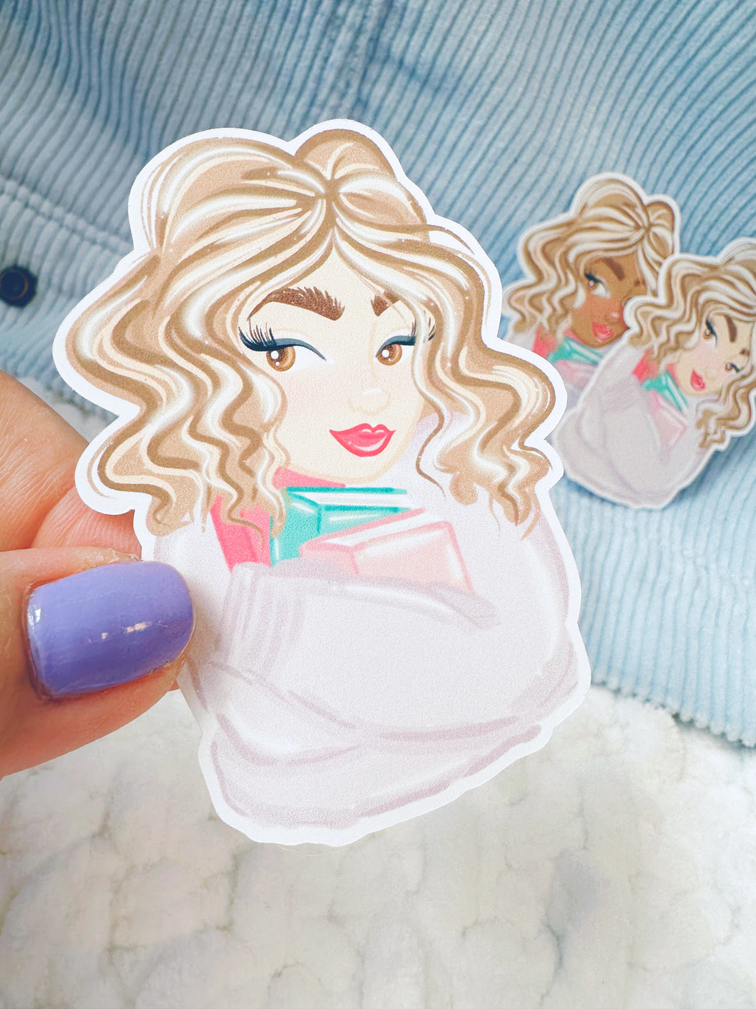 Let's Get Lost Dollie Sticker
