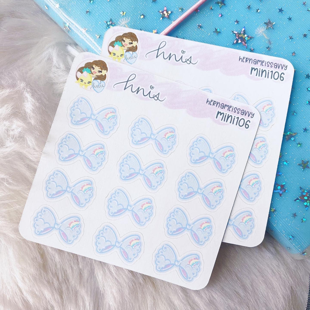 MINI106 - Dance In The Rain Bow Sticker Sheet