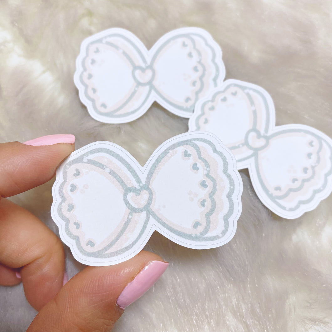 Chubbie Bunnie Marshmallow Bow