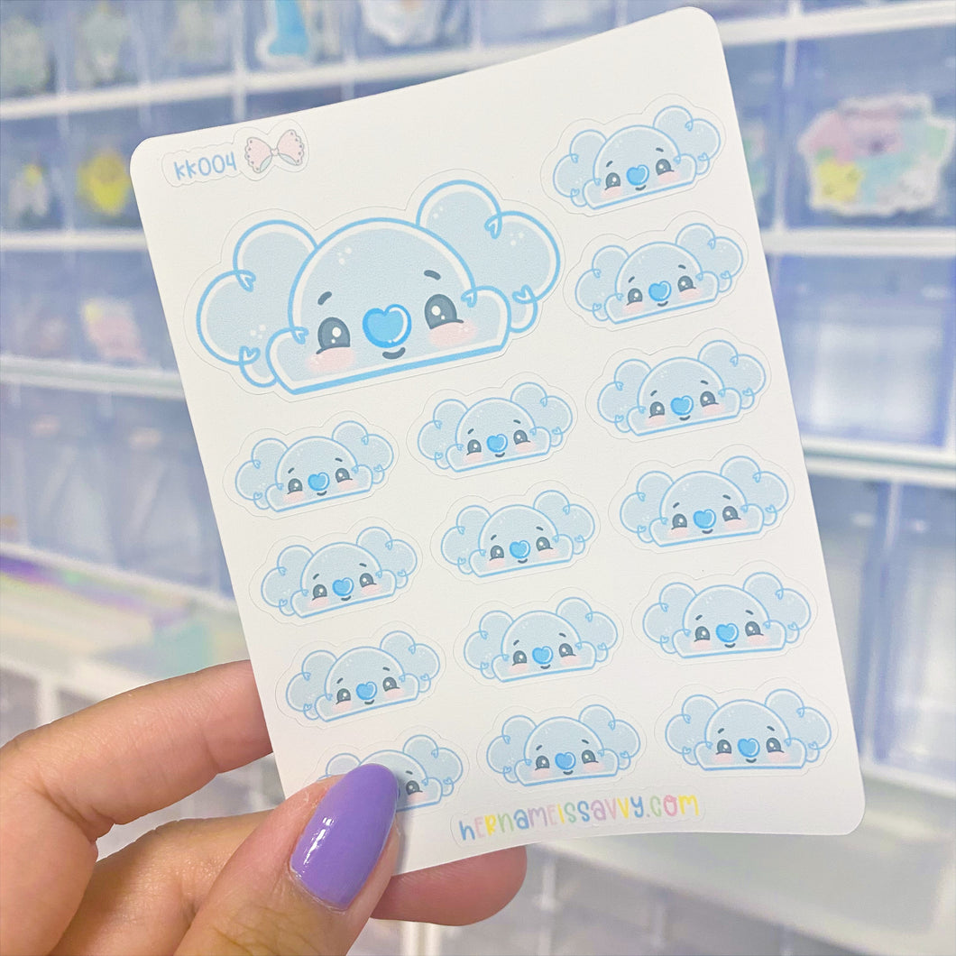 KK004 - Chubby Cloud Kohei Sticker Sheet