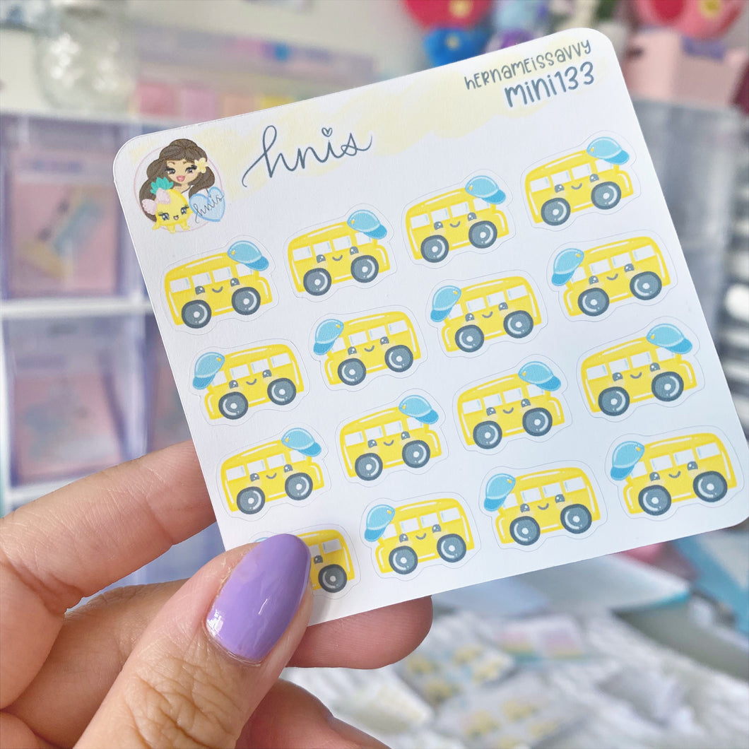MINI133 - Hat Bus Sticker Sheet