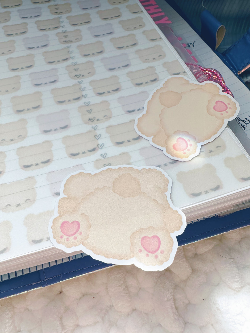 Bear Bootie Sticker