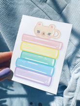 Load image into Gallery viewer, Bear Mug Stack Memo Pad - 20 Sheets
