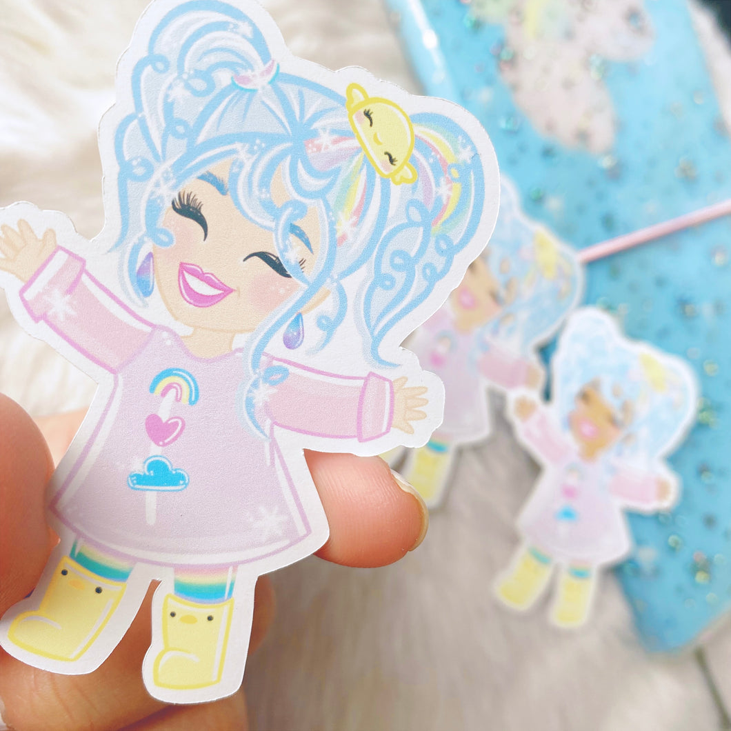 Dance In The Rain Chibi Sticker