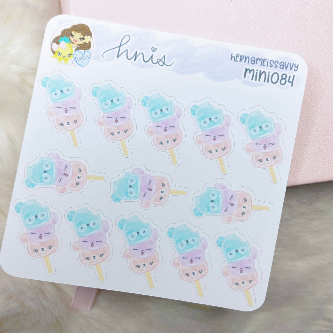 MINI084 - ilysmochi dango Mini Sticker Sheet