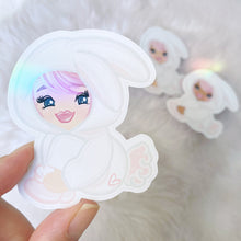 Load image into Gallery viewer, Chubbie Bunnie Chibi
