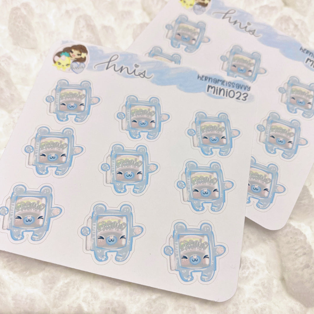 MINI023 -Create iCub Sticker Sheet