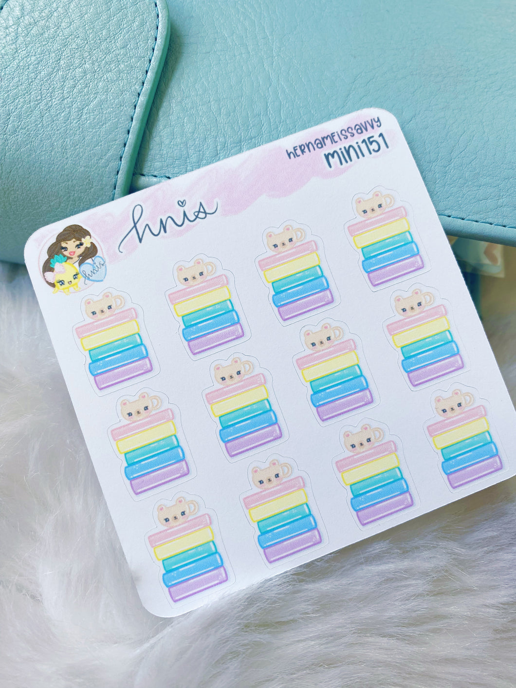MINI152 - Bear Stacks Sticker Sheet