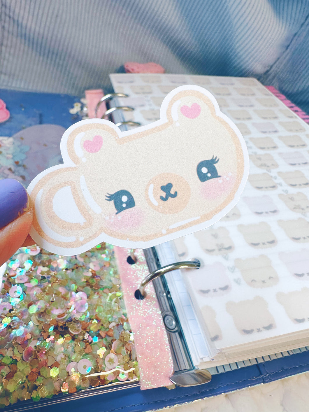 Bear Mug Sticker