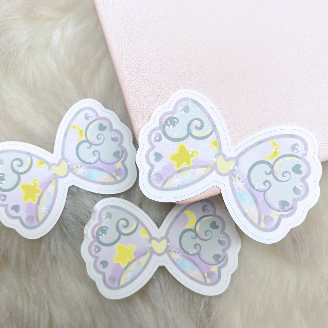Let’s Glow Bow Sticker